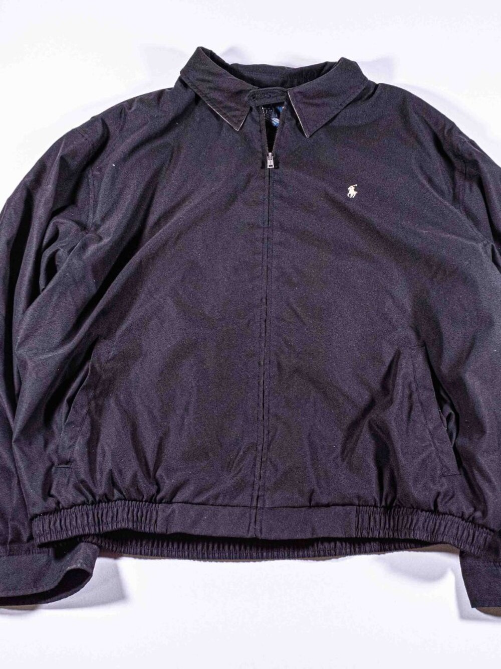 Vintage Polo Ralph Lauren Bi Swing Zip Jacket Mens XXL Black Y2K Streetwear